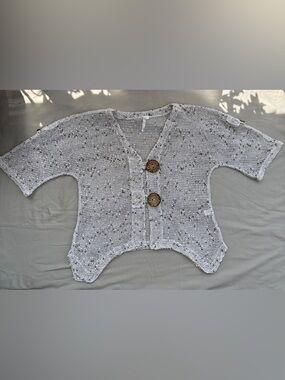 Lulu B Button-Front Women's Cardigan Size Small